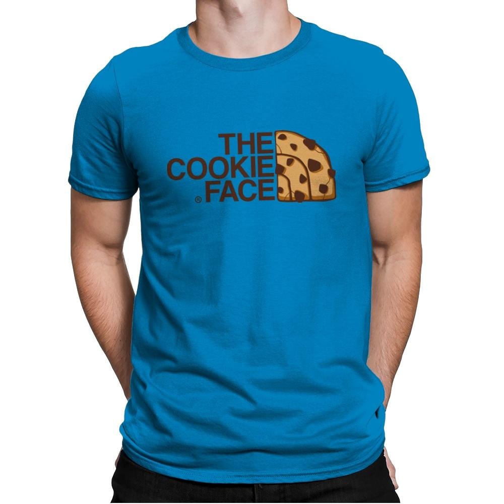 Cookie Face - Mens Premium T-Shirts RIPT Apparel Small / Turqouise