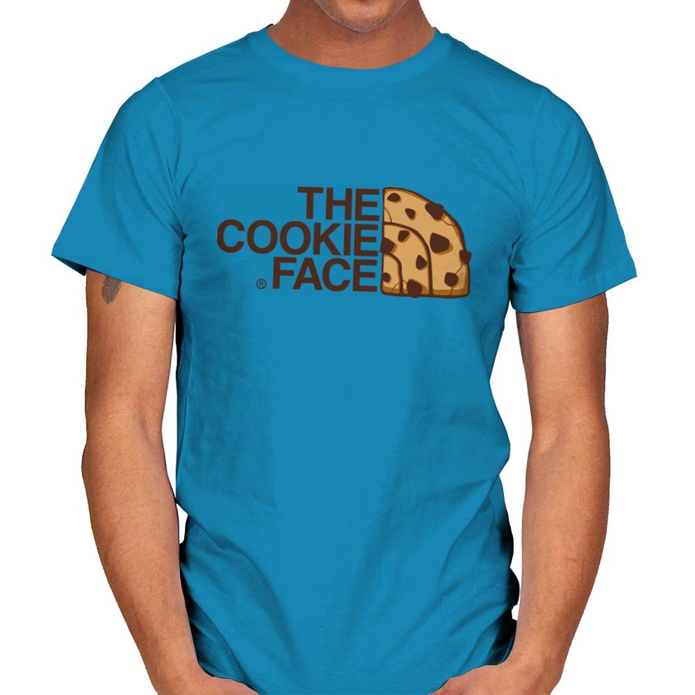 Cookie Face - Mens T-Shirts RIPT Apparel Small / Sapphire