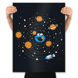 Cookie Galaxy - Prints Posters RIPT Apparel 18x24 / Black
