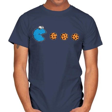 Cookie-Man - Mens T-Shirts RIPT Apparel Small / Navy