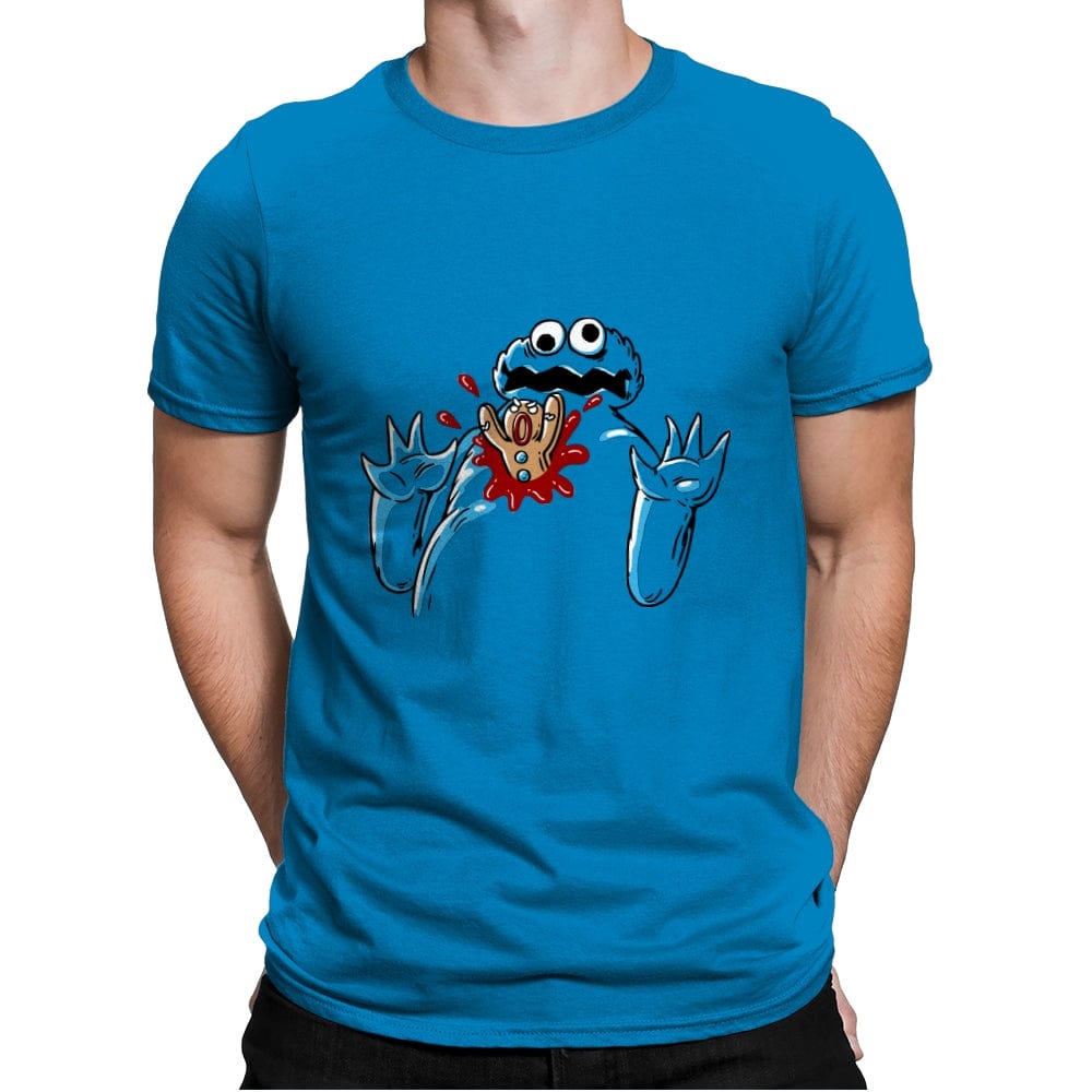 Cookie Strike Back - Mens Premium T-Shirts RIPT Apparel Small / Turqouise