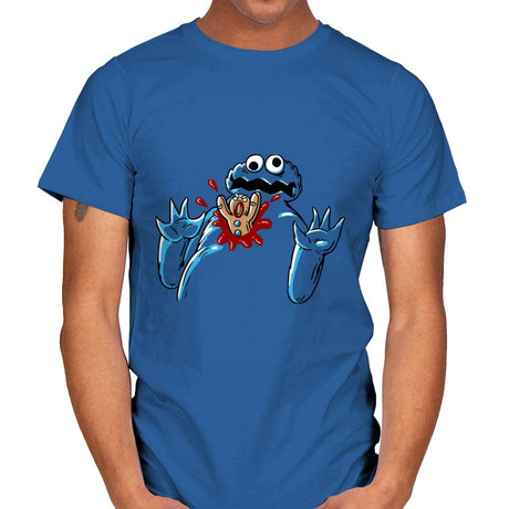 Cookie Strike Back - Mens T-Shirts RIPT Apparel Small / Royal