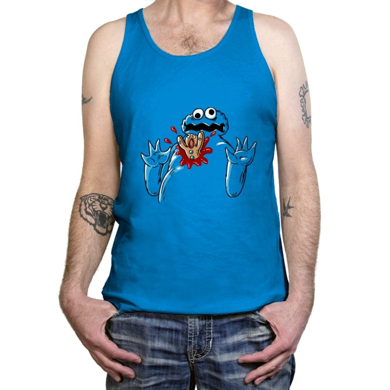 Cookie Strike Back - Tanktop Tanktop RIPT Apparel X-Small / Teal