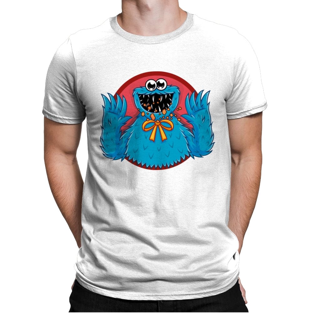 Cookie Wuggy - Mens Premium T-Shirts RIPT Apparel Small / White