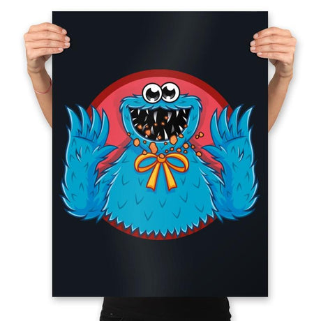 Cookie Wuggy - Prints Posters RIPT Apparel 18x24 / Black