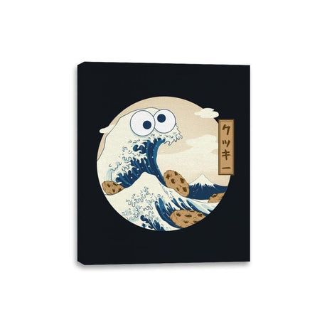 Cookiegana Wave - Canvas Wraps Canvas Wraps RIPT Apparel 8x10 / Black