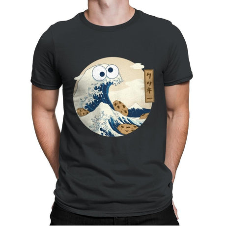 Cookiegana Wave - Mens Premium T-Shirts RIPT Apparel Small / Heavy Metal