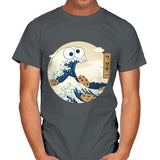 Cookiegana Wave - Mens T-Shirts RIPT Apparel Small / Charcoal