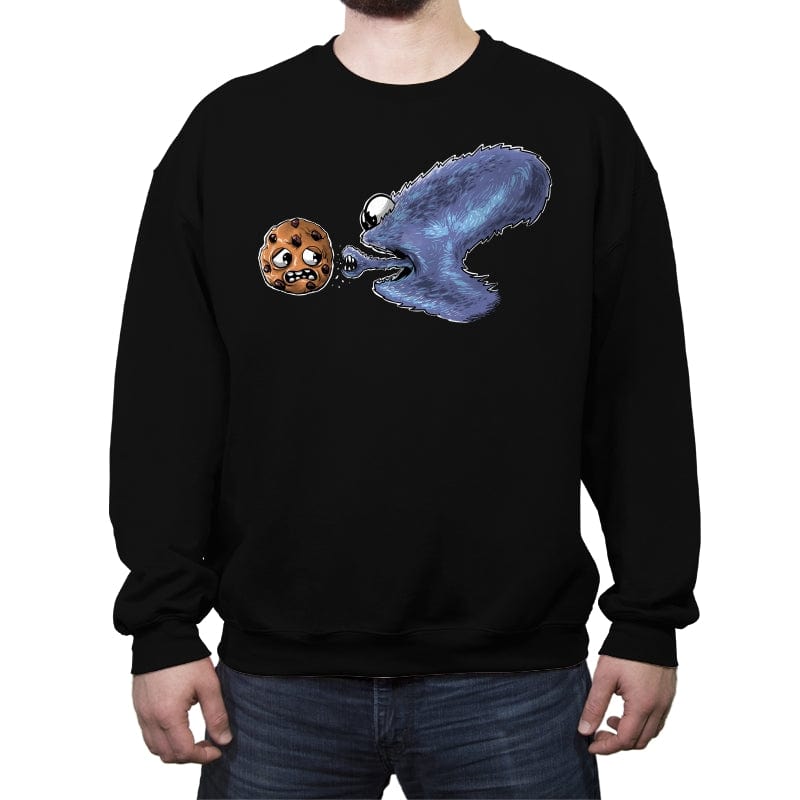 Cookiemorph - Crew Neck Sweatshirt Crew Neck Sweatshirt RIPT Apparel Small / Black