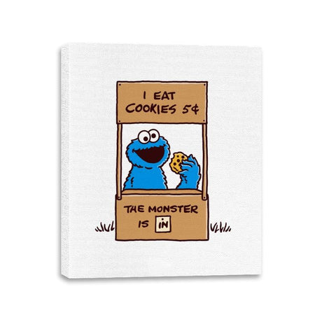 Cookies Help - Canvas Wraps Canvas Wraps RIPT Apparel 11x14 / White
