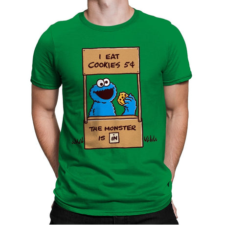 Cookies Help - Mens Premium T-Shirts RIPT Apparel Small / Kelly