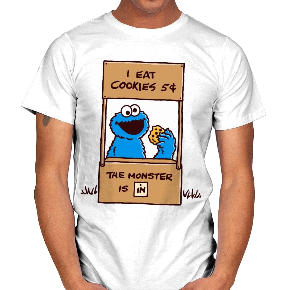 Cookies Help - Mens T-Shirts RIPT Apparel Small / White