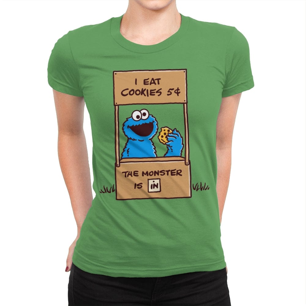 Cookies Help - Womens Premium T-Shirts RIPT Apparel Small / Kelly