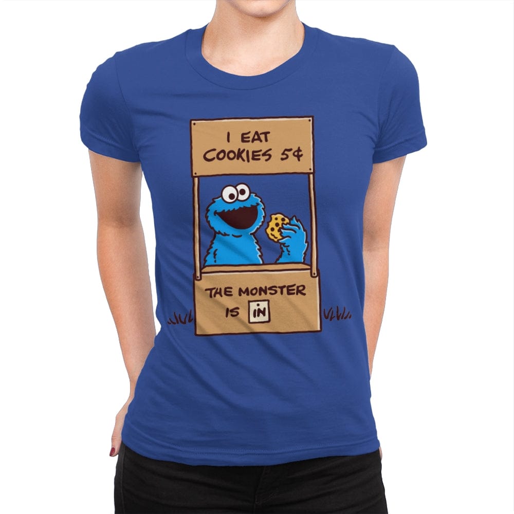 Cookies Help - Womens Premium T-Shirts RIPT Apparel Small / Royal