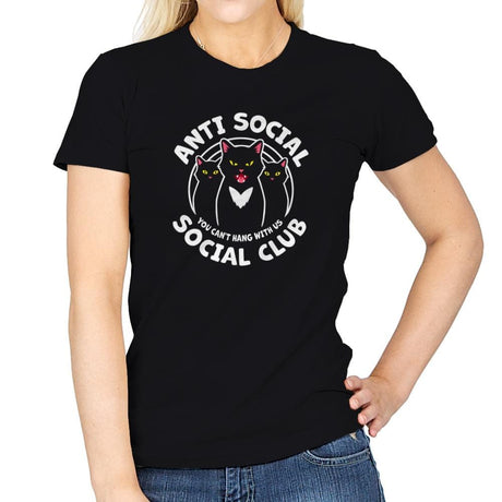 Cool Cats - Womens T-Shirts RIPT Apparel Small / Black