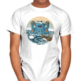 Coookie Kraken Attack - Shirt Club - Mens T-Shirts RIPT Apparel Small / White