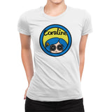 Coraline - Womens Premium T-Shirts RIPT Apparel Small / White