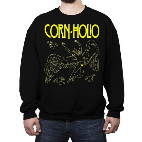 Corn Holio - Crew Neck Sweatshirt Crew Neck Sweatshirt RIPT Apparel