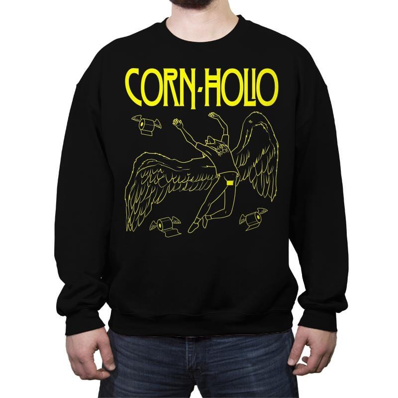 Corn Holio - Crew Neck Sweatshirt Crew Neck Sweatshirt RIPT Apparel