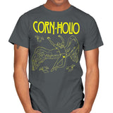 Corn Holio - Mens T-Shirts RIPT Apparel Small / Charcoal