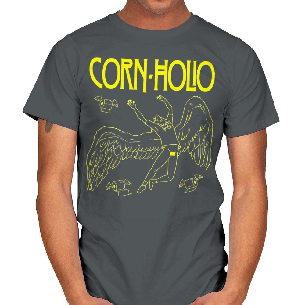 Corn Holio - Mens T-Shirts RIPT Apparel Small / Charcoal