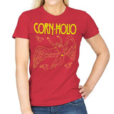 Corn Holio - Womens T-Shirts RIPT Apparel Small / Red
