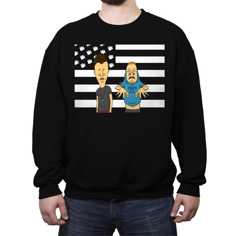 Cornholia - Crew Neck Sweatshirt Crew Neck Sweatshirt RIPT Apparel