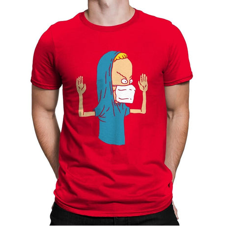 Coronholio - Mens Premium T-Shirts RIPT Apparel Small / Red