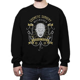 Cosmetic Surgery - Crew Neck Sweatshirt Crew Neck Sweatshirt RIPT Apparel Small / Black