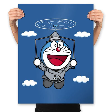 Cosmic Inspector! - Prints Posters RIPT Apparel 18x24 / Royal