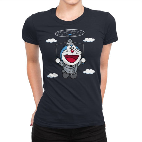 Cosmic Inspector! - Womens Premium T-Shirts RIPT Apparel Small / Midnight Navy
