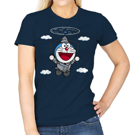 Cosmic Inspector! - Womens T-Shirts RIPT Apparel Small / Navy