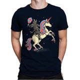 Cotton Candy Warrior - Mens Premium T-Shirts RIPT Apparel Small / Midnight Navy