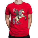 Cotton Candy Warrior - Mens Premium T-Shirts RIPT Apparel Small / Red