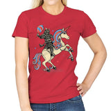 Cotton Candy Warrior - Womens T-Shirts RIPT Apparel Small / Red