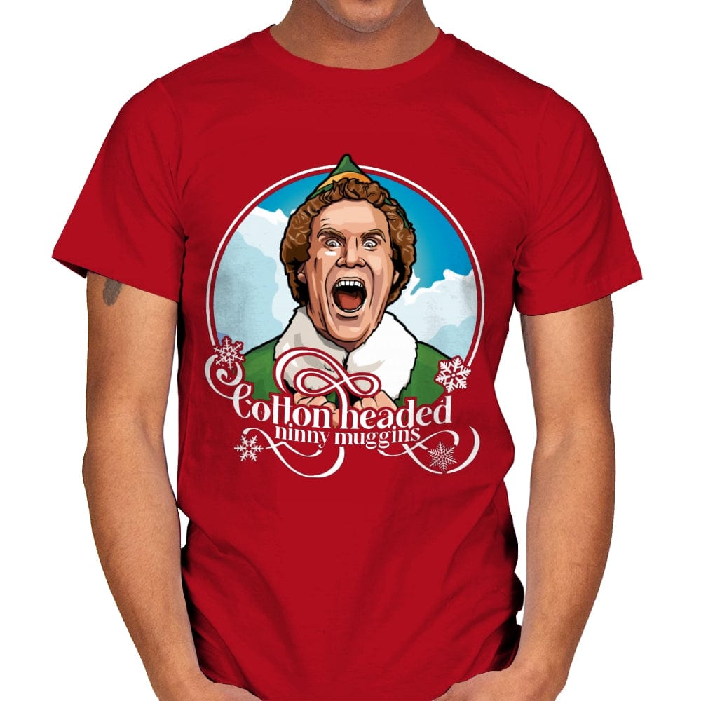 Cotton Headed Ninny Muggins - Mens T-Shirts RIPT Apparel Small / Red
