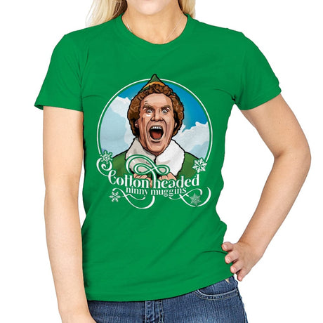 Cotton Headed Ninny Muggins - Womens T-Shirts RIPT Apparel Small / Irish Green
