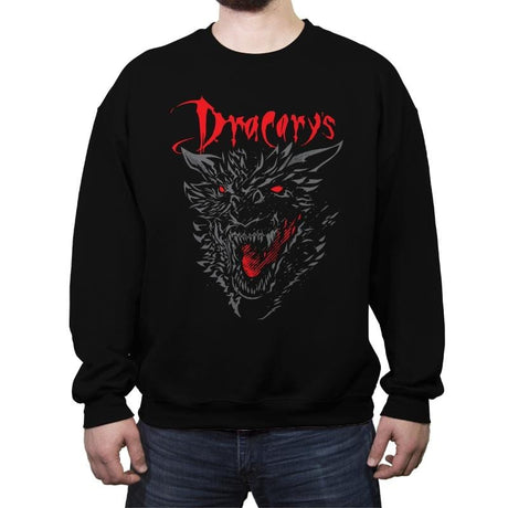 Count Dracarys - Crew Neck Sweatshirt Crew Neck Sweatshirt RIPT Apparel