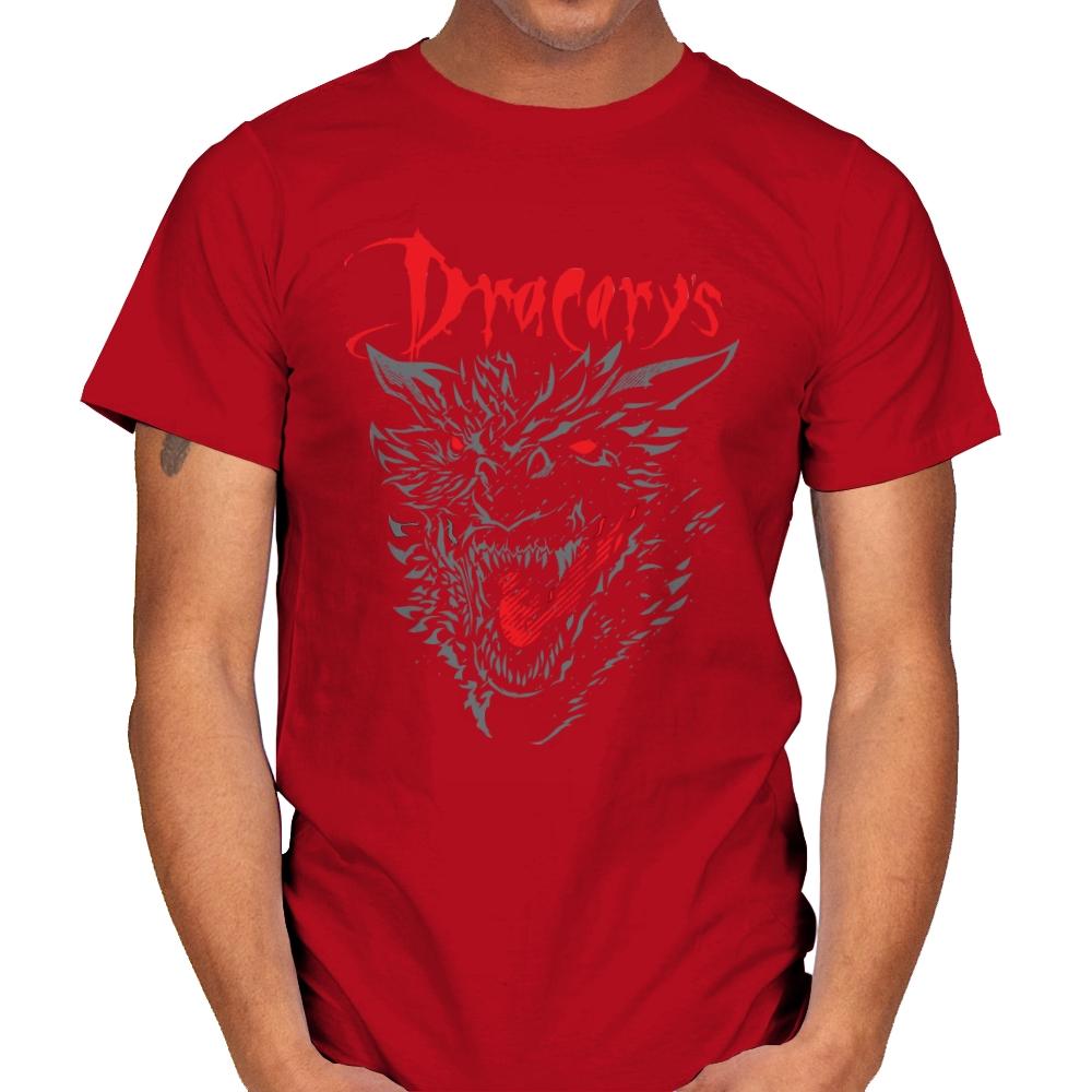 Count Dracarys - Mens T-Shirts RIPT Apparel Small / Red