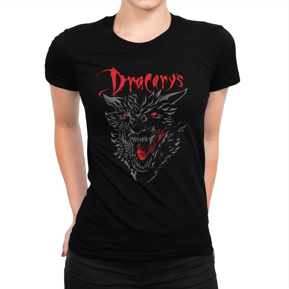 Count Dracarys - Womens Premium T-Shirts RIPT Apparel Small / Indigo