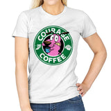 Courage Coffee - Womens T-Shirts RIPT Apparel Small / White