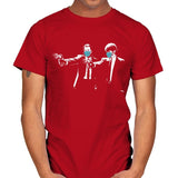 Covid Fiction Spray - Best Seller - Mens T-Shirts RIPT Apparel Small / Red