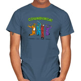 Cowabunga! Exclusive - Mens T-Shirts RIPT Apparel Small / Indigo Blue