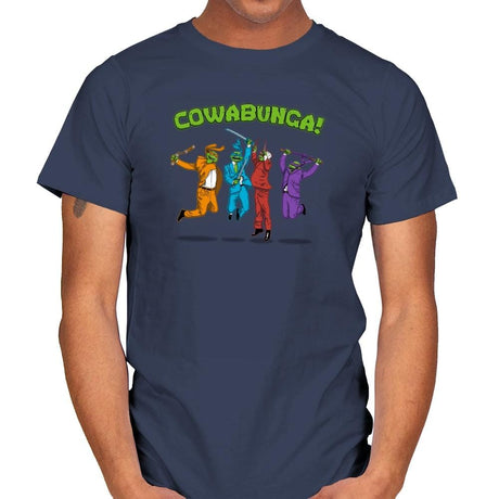Cowabunga! Exclusive - Mens T-Shirts RIPT Apparel Small / Navy