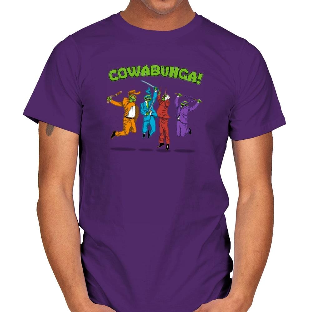 Cowabunga! Exclusive - Mens T-Shirts RIPT Apparel Small / Purple