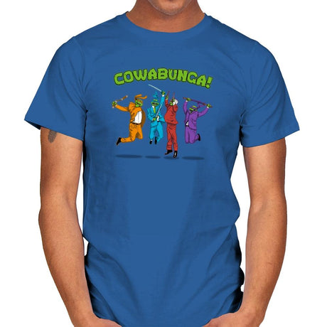 Cowabunga! Exclusive - Mens T-Shirts RIPT Apparel Small / Royal