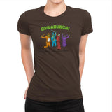 Cowabunga! Exclusive - Womens Premium T-Shirts RIPT Apparel Small / Dark Chocolate