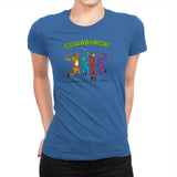 Cowabunga! Exclusive - Womens Premium T-Shirts RIPT Apparel Small / Royal