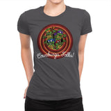 Cowabunga Folks - Womens Premium T-Shirts RIPT Apparel Small / Heavy Metal