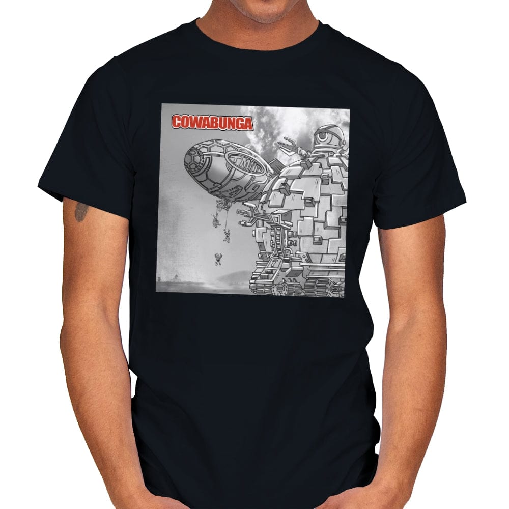 Cowabunga - Mens T-Shirts RIPT Apparel Small / Black